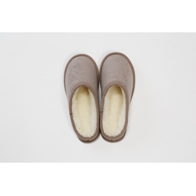 【令和7年12月1日より寄附金額を見直し予定です】メリノン「スリッパ」Lサイズ/ベージュ