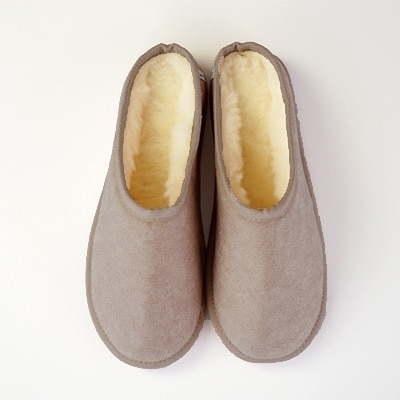 メリノン「スリッパ」Mサイズ/ブラウン