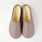 メリノン「スリッパ」Lサイズ/ブラウン
