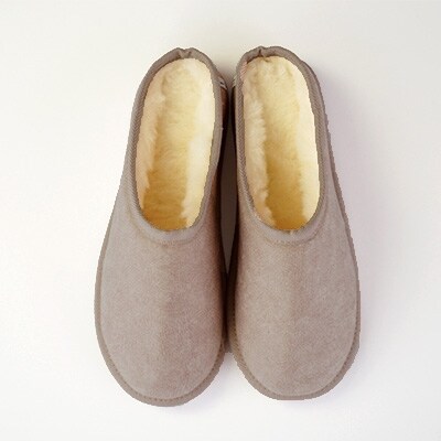 メリノン「スリッパ」Lサイズ/ブラウン