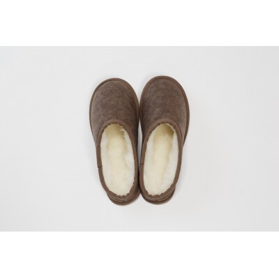 【令和7年12月1日より寄附金額を見直し予定です】メリノン「スリッパ」LLサイズ/ブラウン
