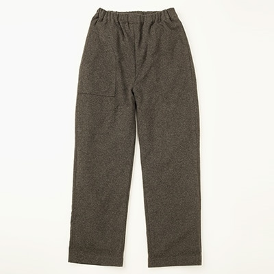 メリノン「リラックスパンツ」Mサイズ/グレー	