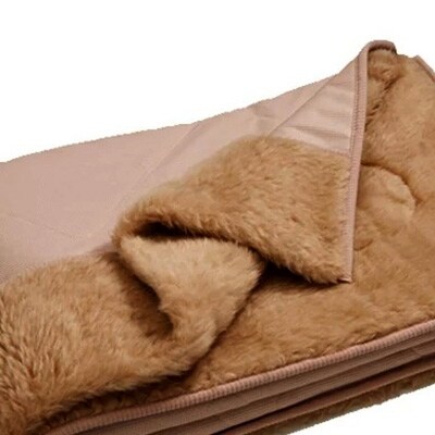 【令和7年12月1日より寄附金額を見直し予定です】メリノン「ひつじ掛毛布」セミダブル 色/ベージュ