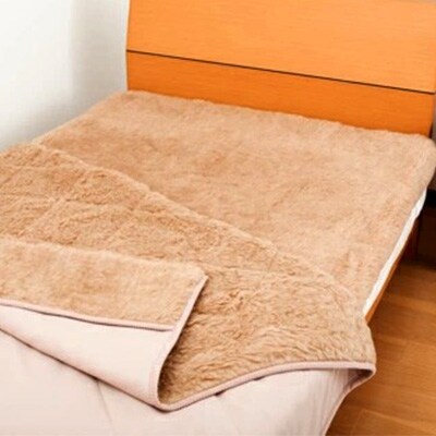 【令和7年12月1日より価格を見直しました】メリノン「ひつじ掛毛布」ダブル 色/アイボリー	