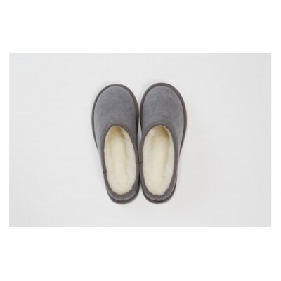 【令和7年12月1日より寄附金額を見直し予定です】メリノン「スリッパ」Lサイズ/グレー