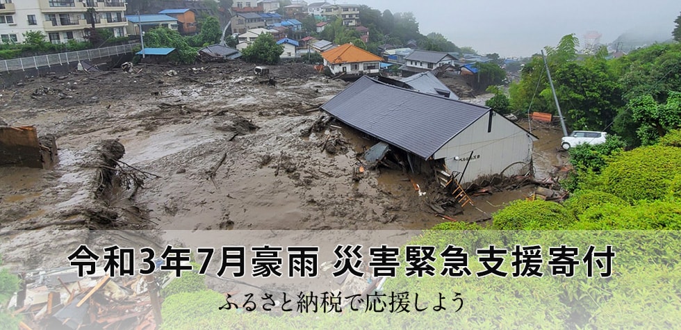 令和3年7月豪雨 災害緊急支援寄付