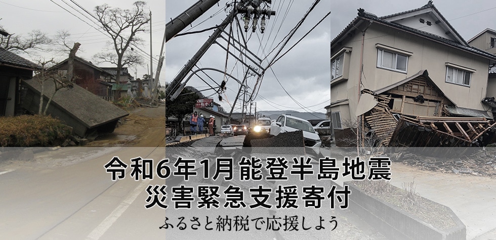 令和6年1月能登半島地震 災害緊急支援寄付 | ふるさと納税サイト「さと