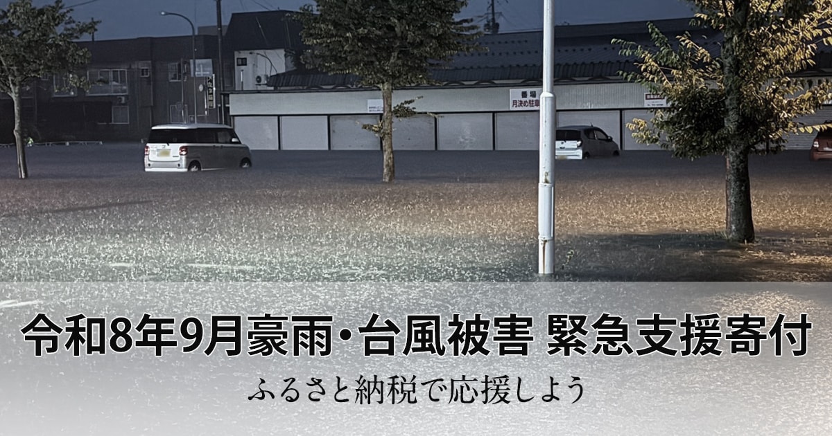 令和8年9月豪雨・台風被害 緊急支援寄付 | ふるさと納税サイト「さとふる」