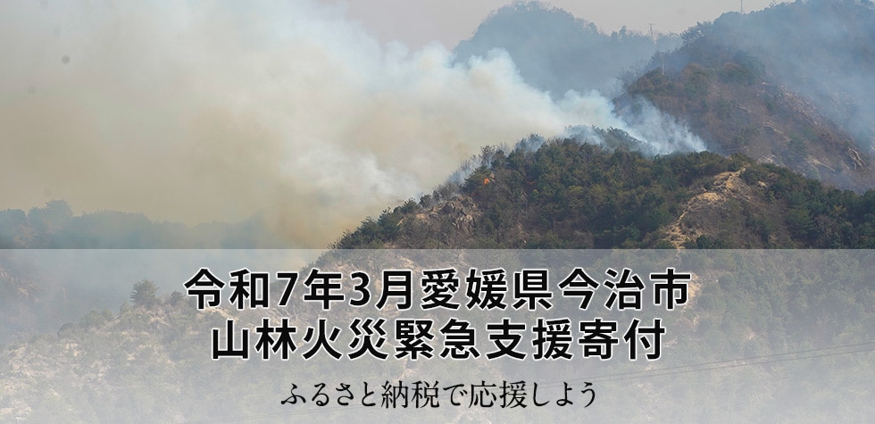 令和7年3月愛媛県今治市 山林火災緊急支援寄付