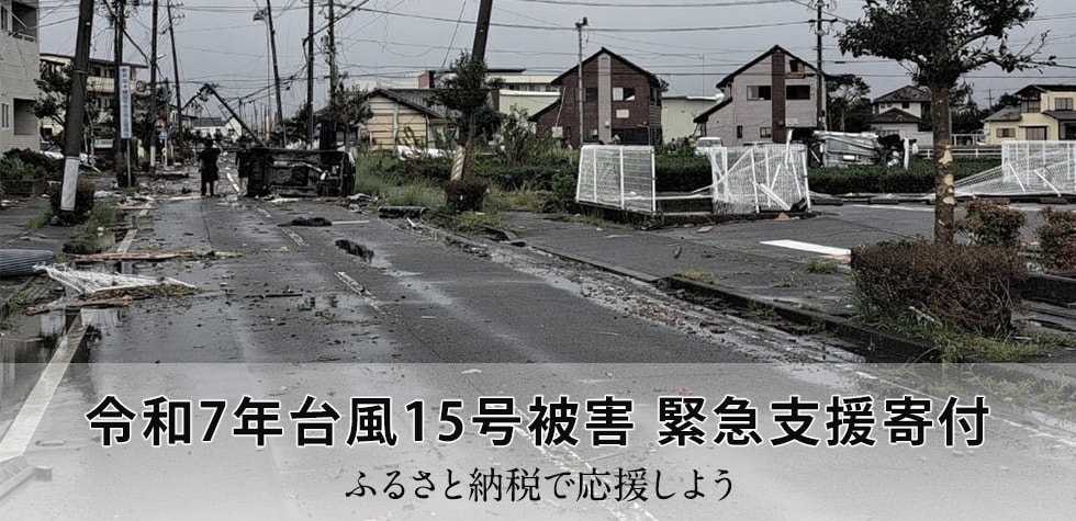 令和7年台風15号被害 緊急支援寄付サイト