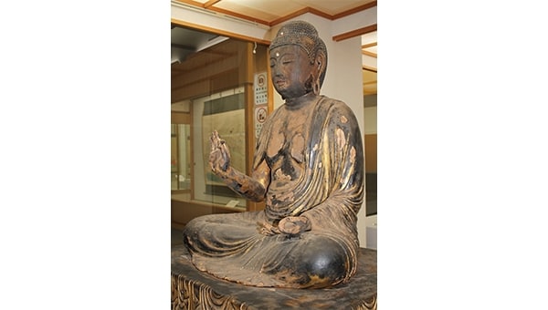 岸和田市の宝を後世に継承するために～木造『阿弥陀如来坐像』の修理を実施