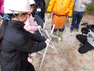 森林を知ってほしい!山仕事山遊び体験プロジェクト