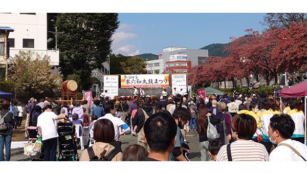 和太鼓で桐生の魅力を全国へ!きりゅう本六和太鼓祭り