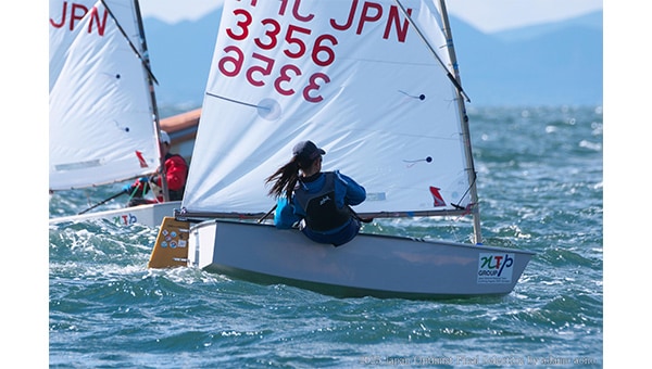未来のセーラーを育てよう!　第57回全日本オプティミスト級セーリング選手権大会