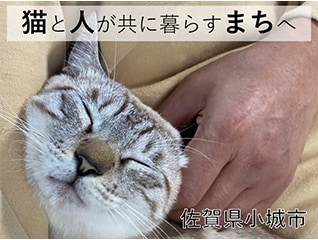 猫と人が安心して共生できるまちへ ～小城から始…