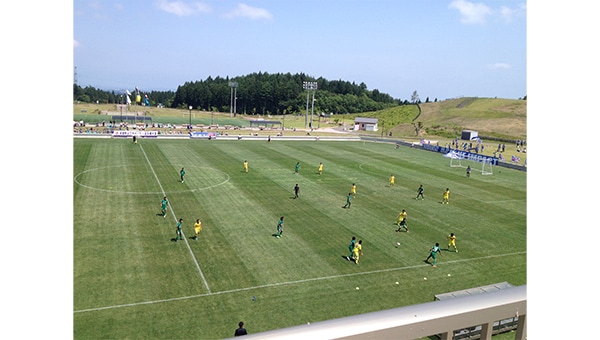未来の子どもたちへ届けたい!　みんなでつくる十和田の天然芝サッカー場