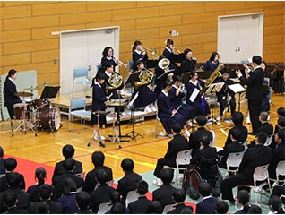 榛東中学校吹奏楽部　伝統の音を次世代へ