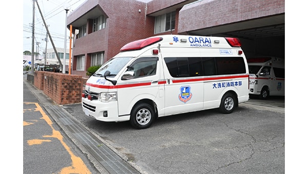 【ふるさと納税】大洗町|年間約400万人の命を守る!老朽化した救急車を繋ぎたい!