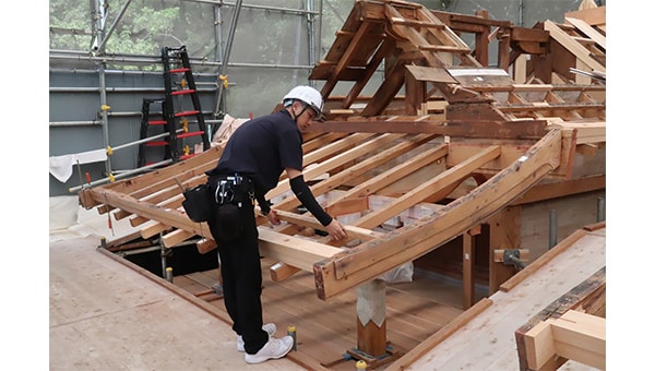 古事記の太安万侶ゆかりの多神社。建立初・県指定文化財本殿の大規模解体修理に力を