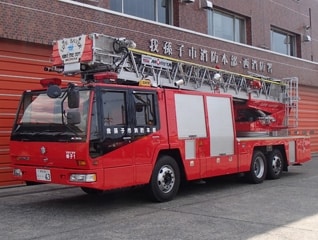 はしご車でみんなに安心を届けたい